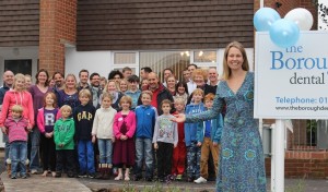 The practice was opened on 17th November with family and friends. Our minister, Rev Andy Baker prayed a blessing and our older children, Ben and Olivia, cut the ribbon!